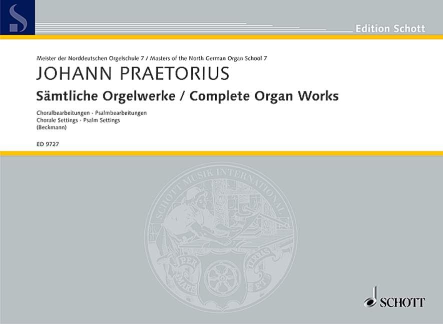 Sämtliche Orgelwerke: Choralbearbeitungen - Psalmbearbeitungen. Band 7. Orgel. (Edition Schott, Band 7) Sheet Music