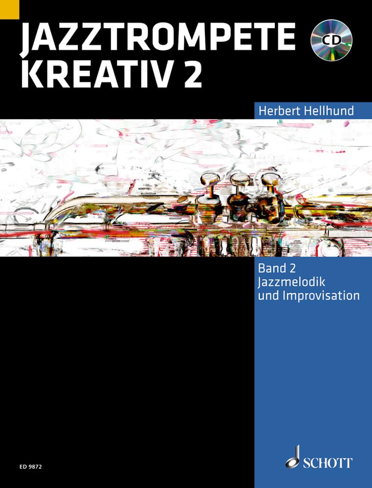 Jazztrompete kreativ band 2 trompette +cd book