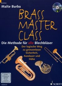 BRASS MASTER CLASS CUIVRES+DVD Sheet Music