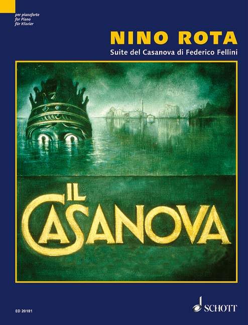 Suite del Casanova di Federico Fellini: für Klavier. Klavier. Art & Literature