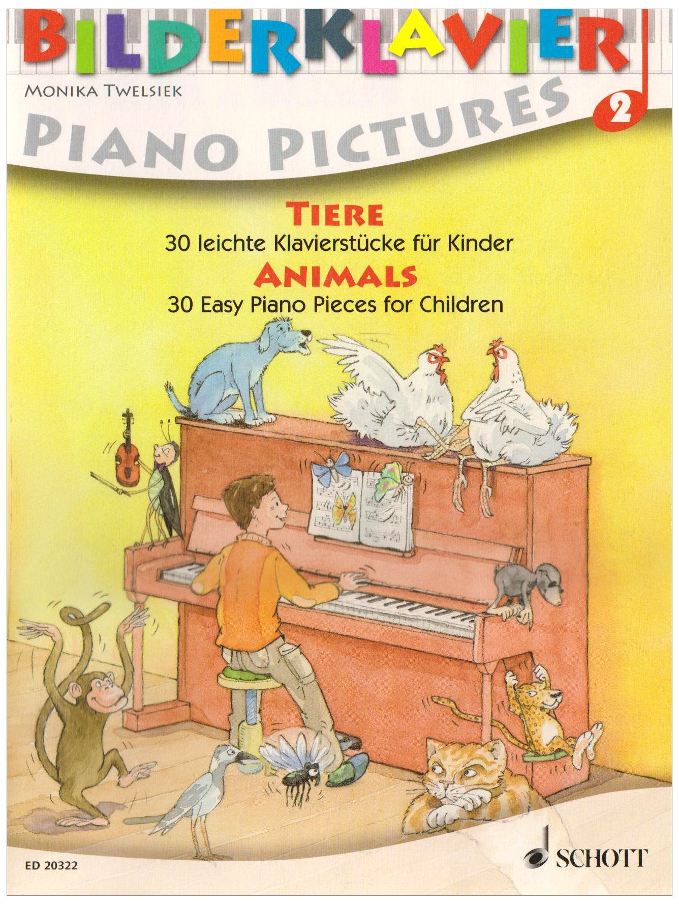 Animals (30 pièces pour les enfants) --- Piano Sheet Music