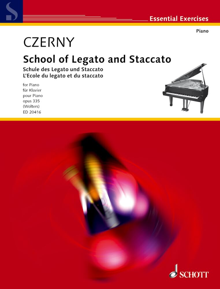 Schule des Legato und Staccato: Urtext. op. 335. Klavier. Lehrbuch. (Essential Exercises) Art & Literature