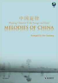 MELODIES OF CHINA FLUTE TRAVERSIERE +CD Sheet Music