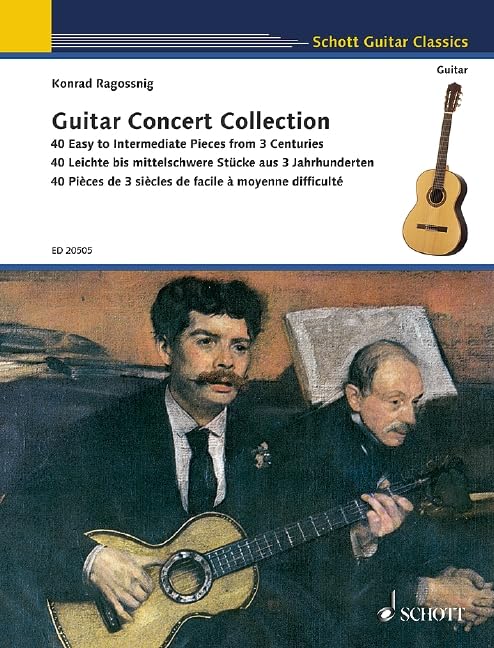Guitar Concert Collection: 40 Leichte bis mittelschwere Stücke aus 3 Jahrhunderten. Gitarre. (Schott Guitar Classics) Film, Art & Culture