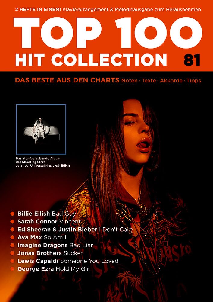 Top 100 Hit Collection 81 Sheet Music