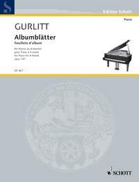 Feuillets d'album: op. 147. piano (4 hands). Film, Art & Culture