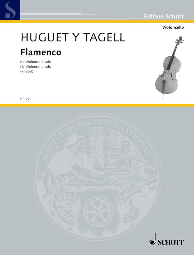 Flamenco: aus der Suite espagnole Nr. 1. Violoncello solo. (Cello-Bibliothek) Sheet Music