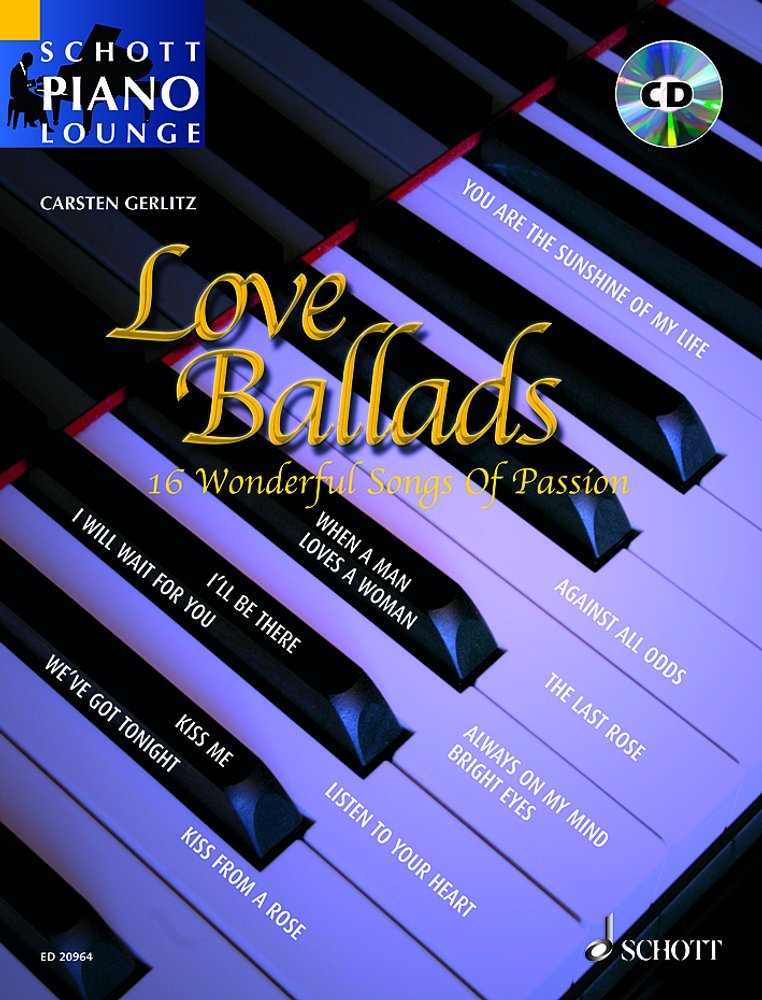 Love Ballads - Piano - Buch + CD Sheet Music