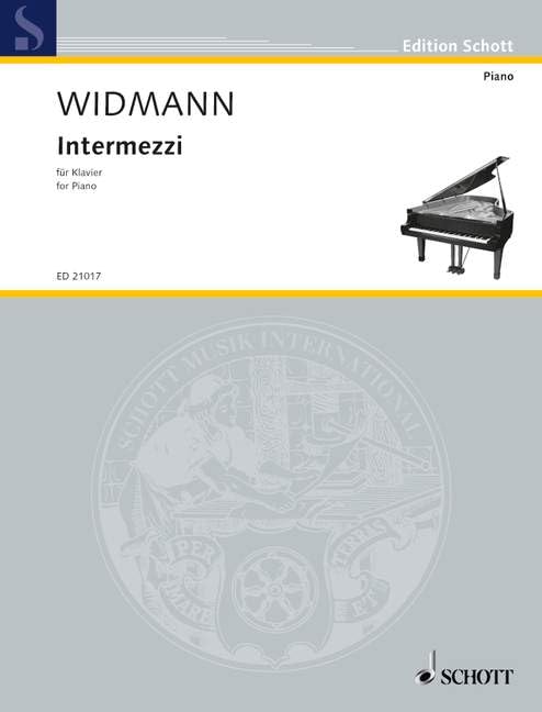 Intermezzi: für Klavier. Klavier. (Edition Schott) Sheet Music