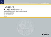 Machaut-Transkriptionen: für vier Singstimmen und drei Bratschen. Vokalensemble (4 Singstimmen CtTTB) und 3 Bratschen. Sing- und Spielpartitur. (Edition Schott) Sheet Music