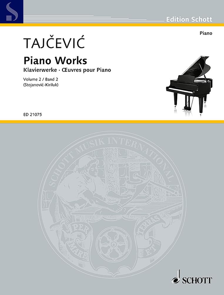 Klavierwerke: Band 2. Klavier. (Edition Schott) Sheet Music
