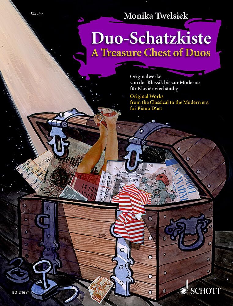 Duo-Schatzkiste: Originalwerke von der Klassik bis zur Moderne. Klavier 4-händig. Art & Literature