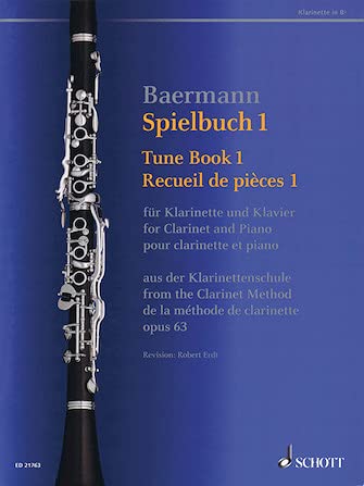 TUNE BOOK 1 OP. 63 BAND 1 CLARINETTE Arts & Music