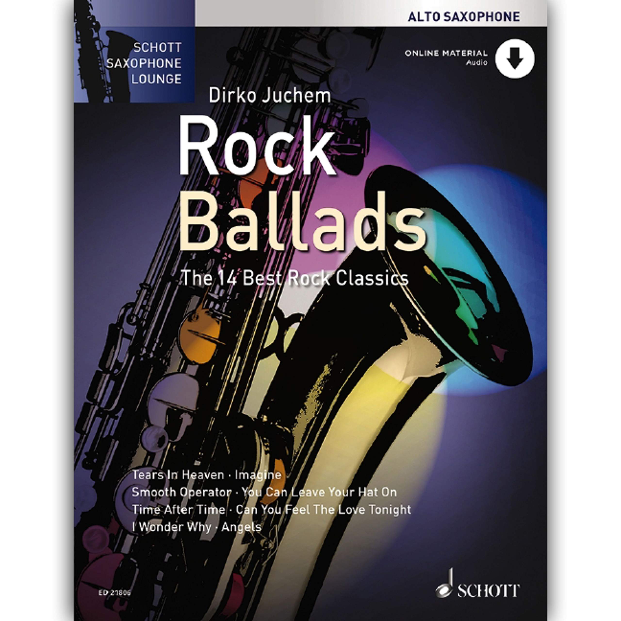 Rock Ballads: Die 14 besten Rockklassiker. Alt-Saxophon. (Schott Saxophone Lounge) Pop culture