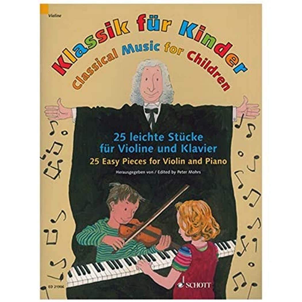 Klassik für Kinder. Violine und Klavier Sheet Music