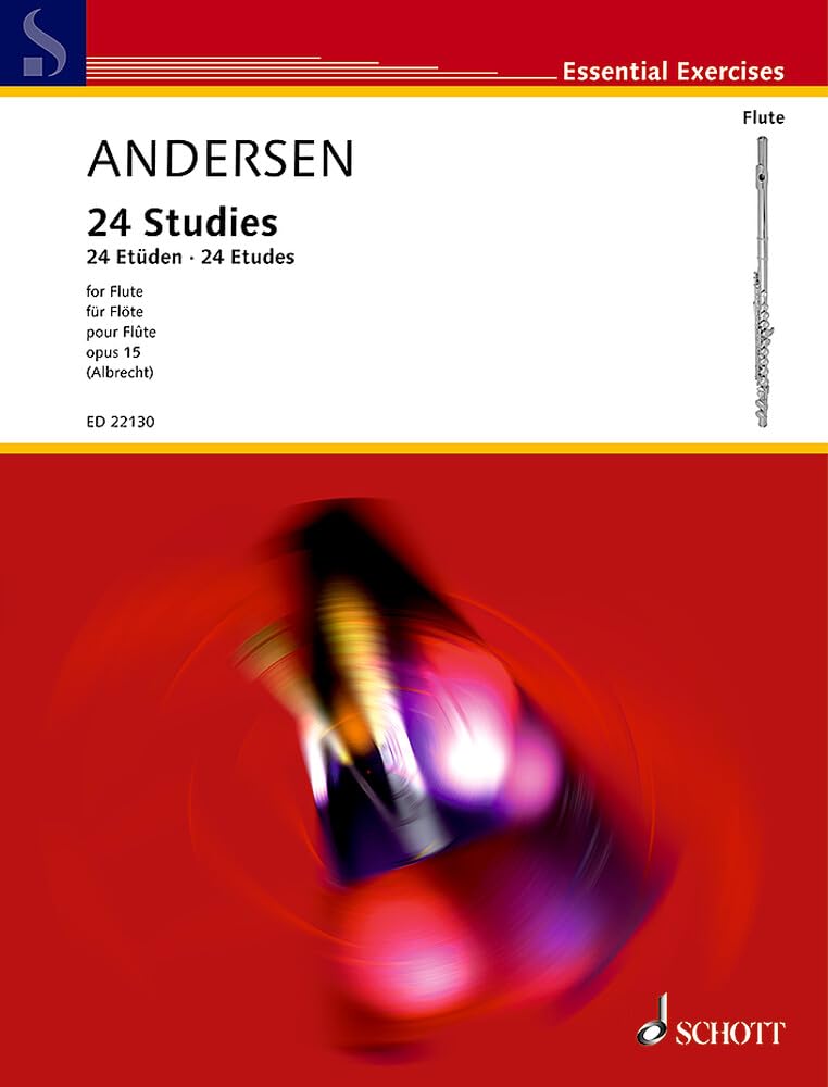 24 Etüden: op. 15. Flöte. (Essential Exercises) Sheet Music