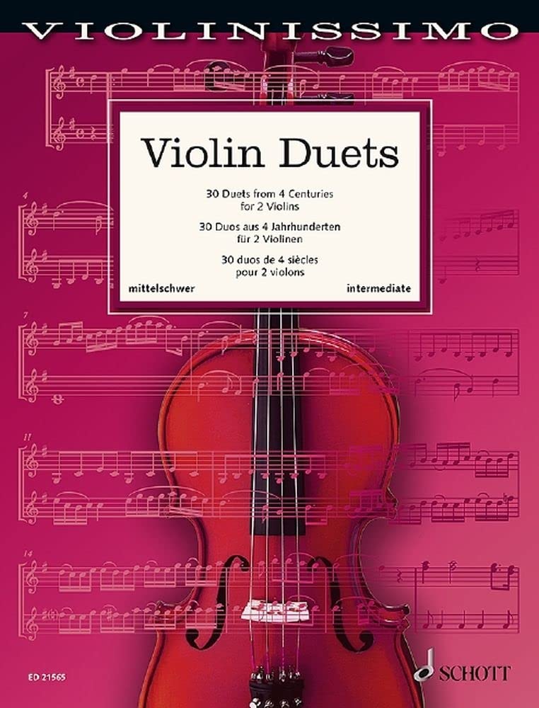 Violin Duets: 30 Duos aus 4 Jahrhunderten. Band 5. 2 Violinen. Spielpartitur. (Violinissimo, Band 5) Sheet Music
