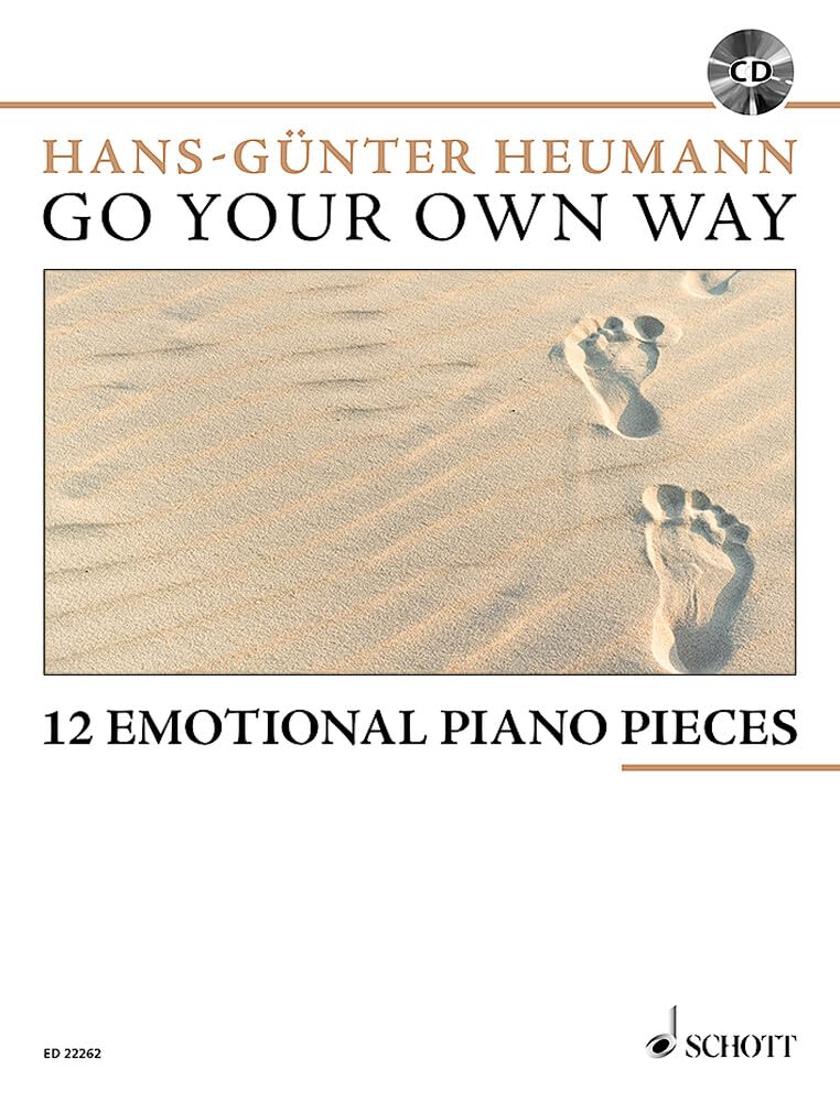 Go Your Own Way: 12 Emotional Piano Pieces. piano. Recueil de chansons. book