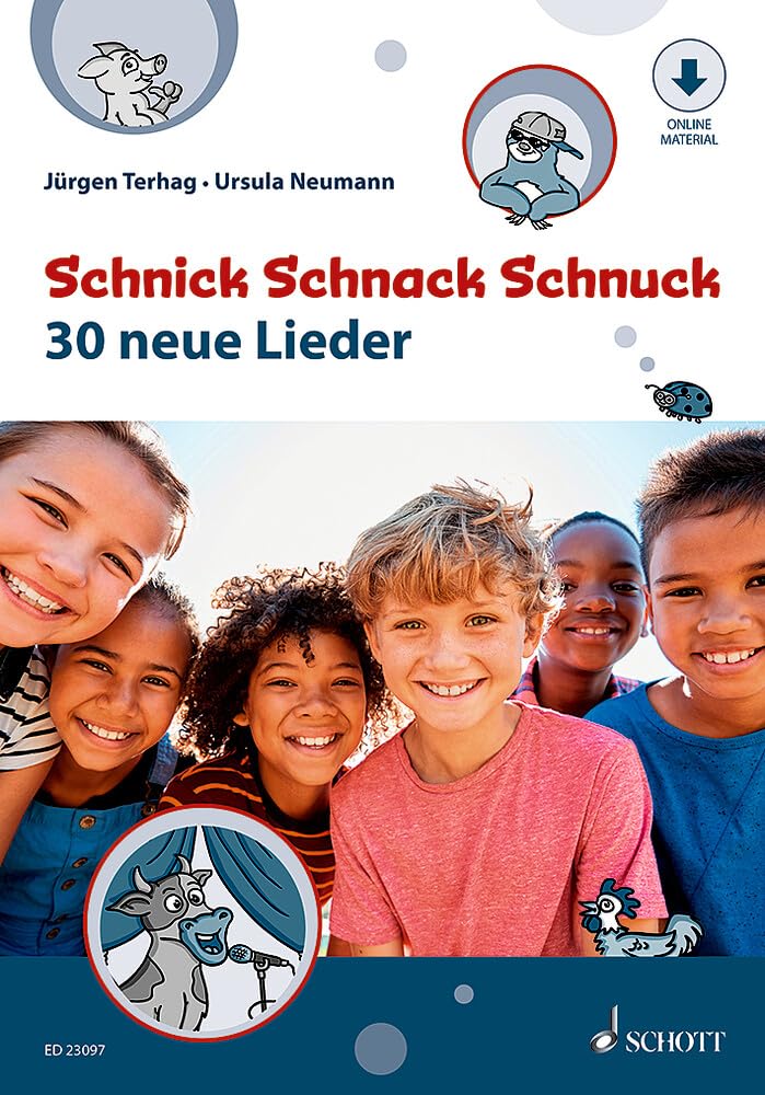 Schnick Schnack Schnuck: 30 neue Lieder. Gesang. Schülerheft. Sheet Music