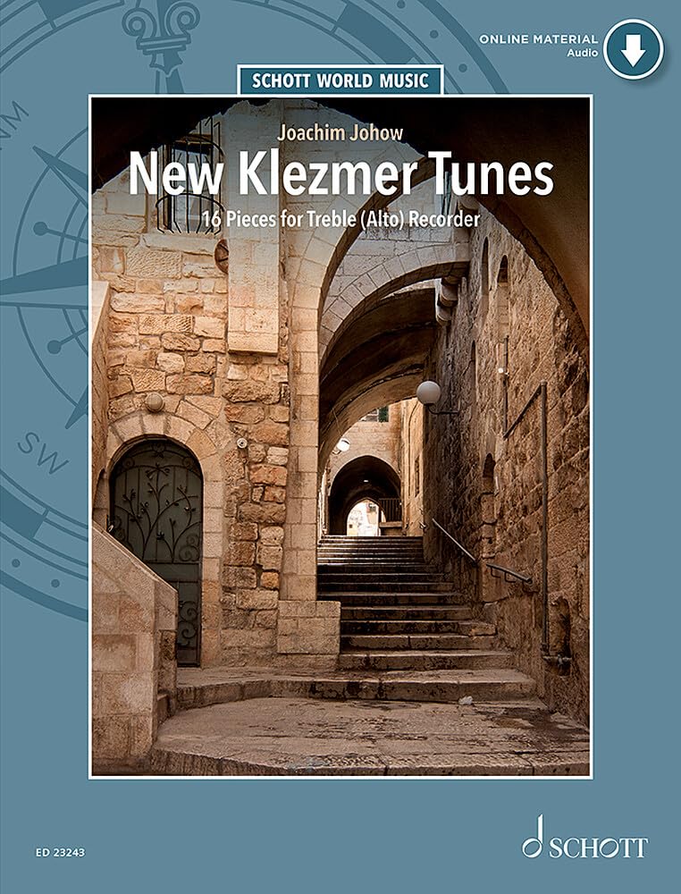 New Klezmer Tunes: 16 Pieces. Altblockflöte (Flöte) und Klavier (Gitarre/Akkordeon). (Schott World Music) Arts & Music
