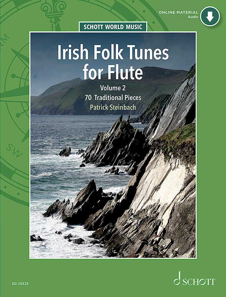 Irish Folk Tunes for Flute: 70 Traditional Pieces. Flöte (Blockflöte, Tin Whistle). (Schott World Music, Band 2) Sheet Music