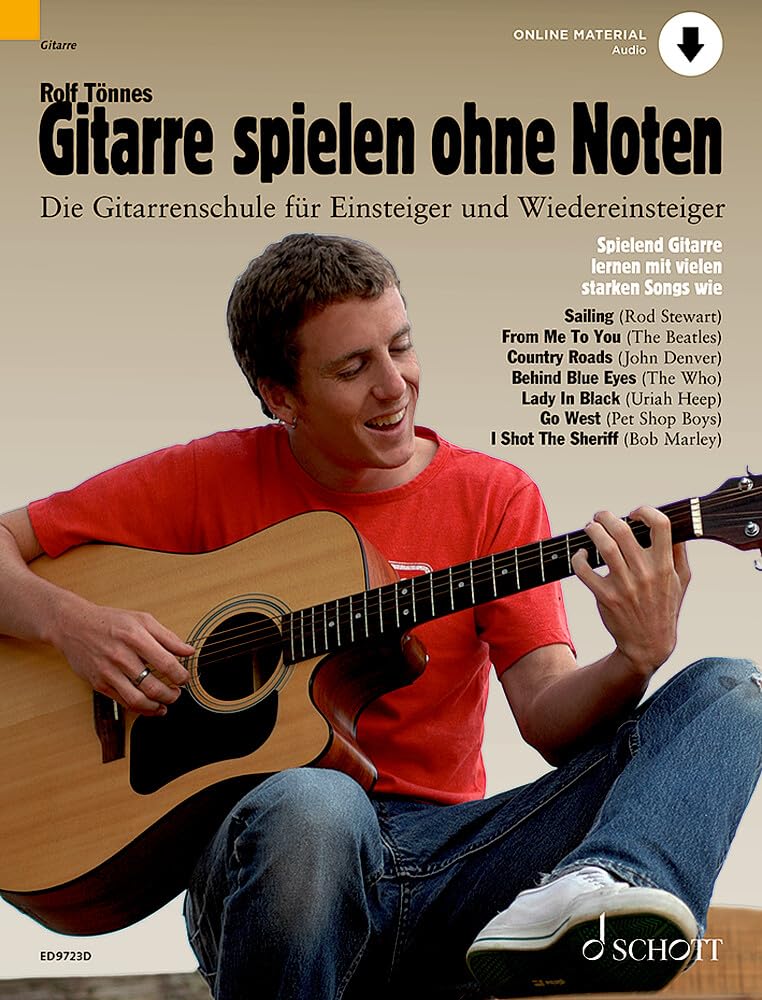 Gitarre spielen ohne Noten Sheet Music