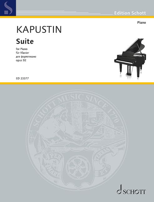 Suite: op. 92. Klavier. (Edition Schott) Arts & Music