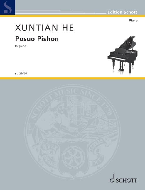 Posuo Pishon: für Klavier. Klavier. Einzelausgabe. (Edition Schott) Arts & Music