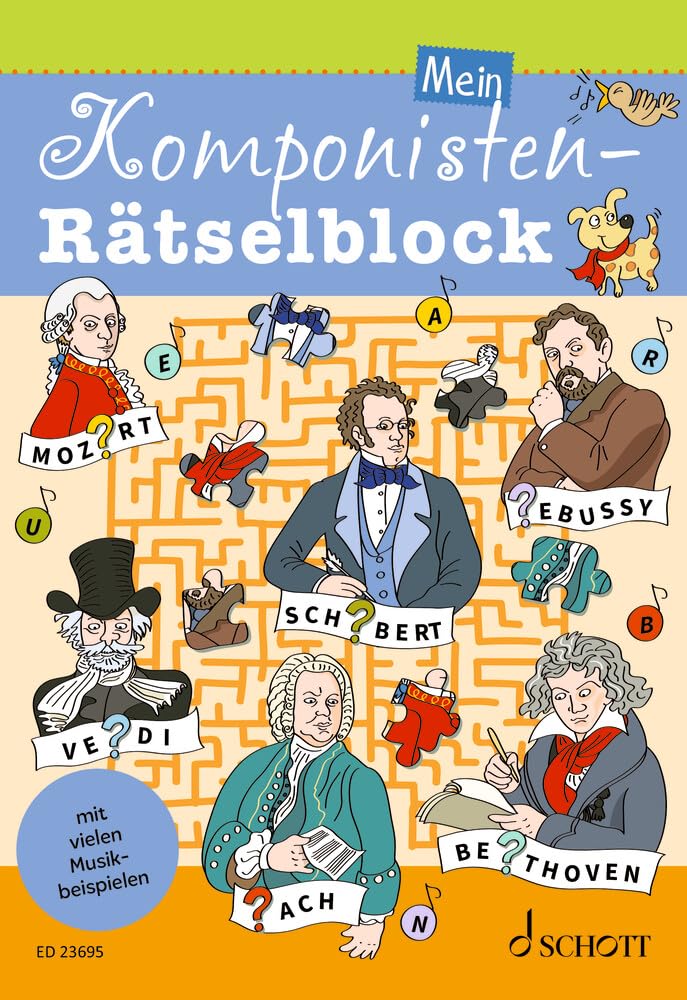Mein Komponisten-Rätselblock (Rätselblöcke) Sheet Music