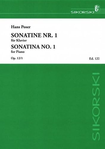 Sonatine Nr. 1: für Klavier. op. 12/1. piano. book