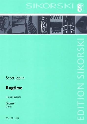 Ragtime: Mit deutschen und englischen Erläuterungen. guitar. Sheet Music