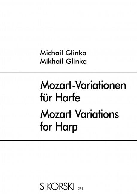 Mozart-Variationen: für Harfe. Harfe. Arts & Music