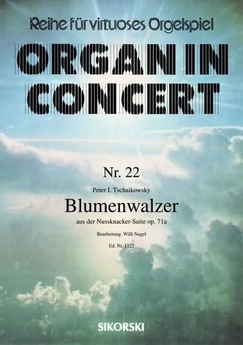 Blumenwalzer aus der Nußknacker-Suite: für elektronische Orgel. op. 71 a. electric organ. book