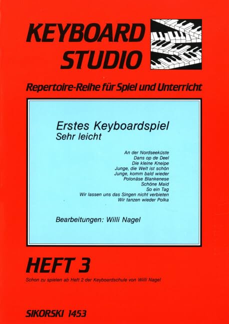 Erstes Keyboardspiel - sehr leicht: Heft 3. keyboard. Sheet Music
