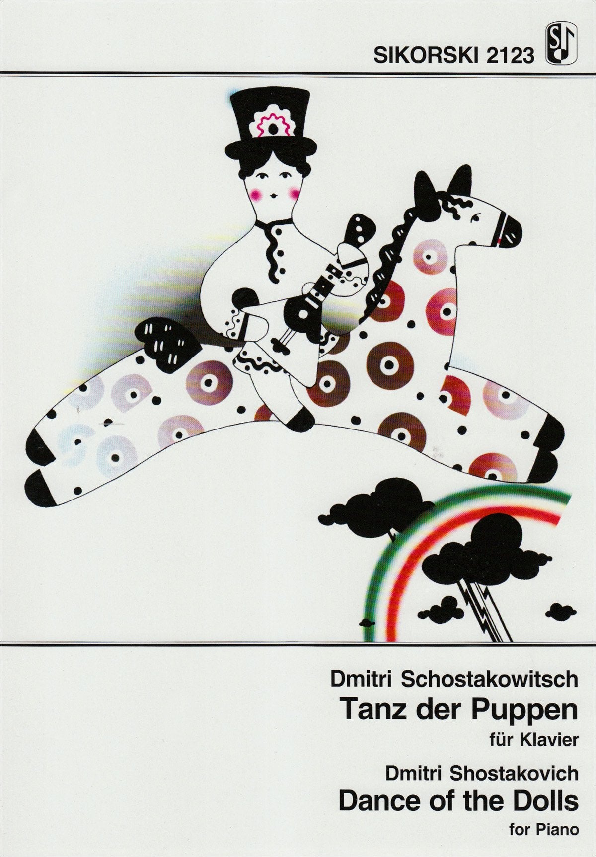 Tanz der Puppen. Klavier Pop culture