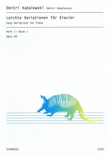 Leichte Variationen für Klavier: Heft I. op. 40. Klavier. Sheet Music