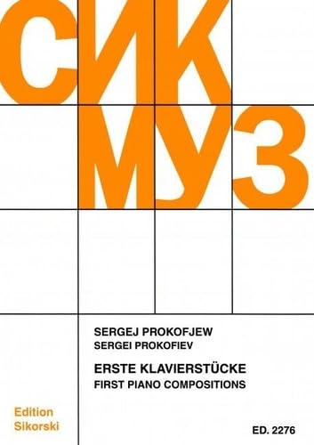 Erste Klavierstücke: piano. Sheet Music