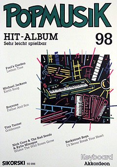 Popmusik Hit-Album 098: Für Keyboard oder Akkordeon. keyboard (accordion). Sheet Music