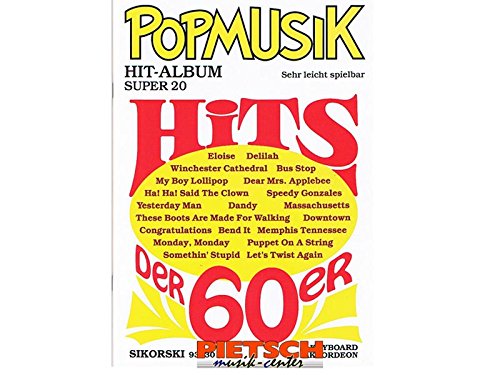 Product Image: Hits der 60er. Keyboard, Akkordeon
