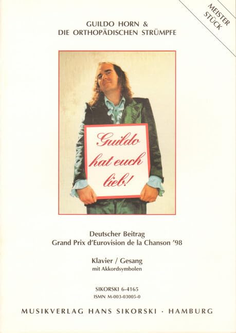 Guildo hat euch lieb!: für Gesang und Klavier. voice, piano. Books