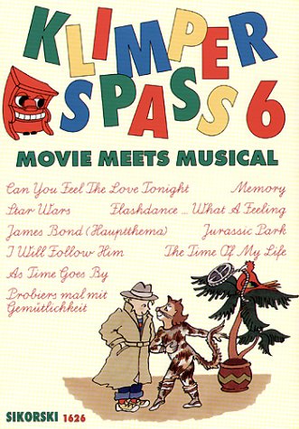 Klimper Spass 6 - Movie Meets Musical. Klavier, Keyboard Books