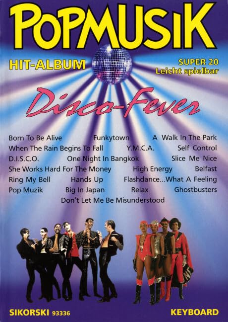 Popmusik Hit-Album Super 20: Disco-Fever: Für Keyboard. keyboard. Sheet Music