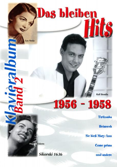 Das bleiben Hits: Bd 2: 1956-1958. voice, piano. Sheet Music