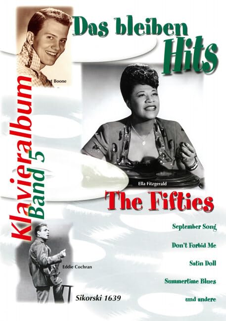 Das bleiben Hits: Bd 5: The Fifties. voice, piano. Books