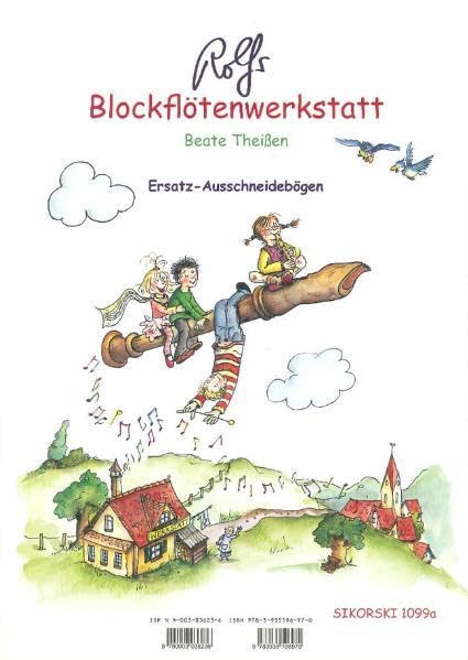 Rolfs Blockflötenwerkstatt: Maximaler Blockflötenspaß für alle. Ersatz-Aussschneidebögen Sheet Music