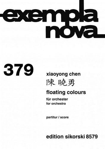 Floating Colours: für Orchester. 379. orchestra. Partition d'étude. Books