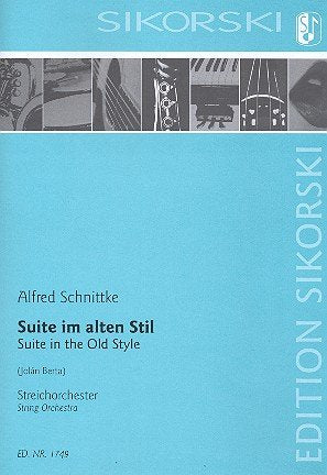 Suite im alten Stil: für Streichorchester. string orchestra. Partition d'étude. Books