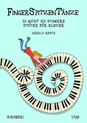 Fingerspitzentänze: 13 nicht zu schwere Stücke für Klavier. piano. book