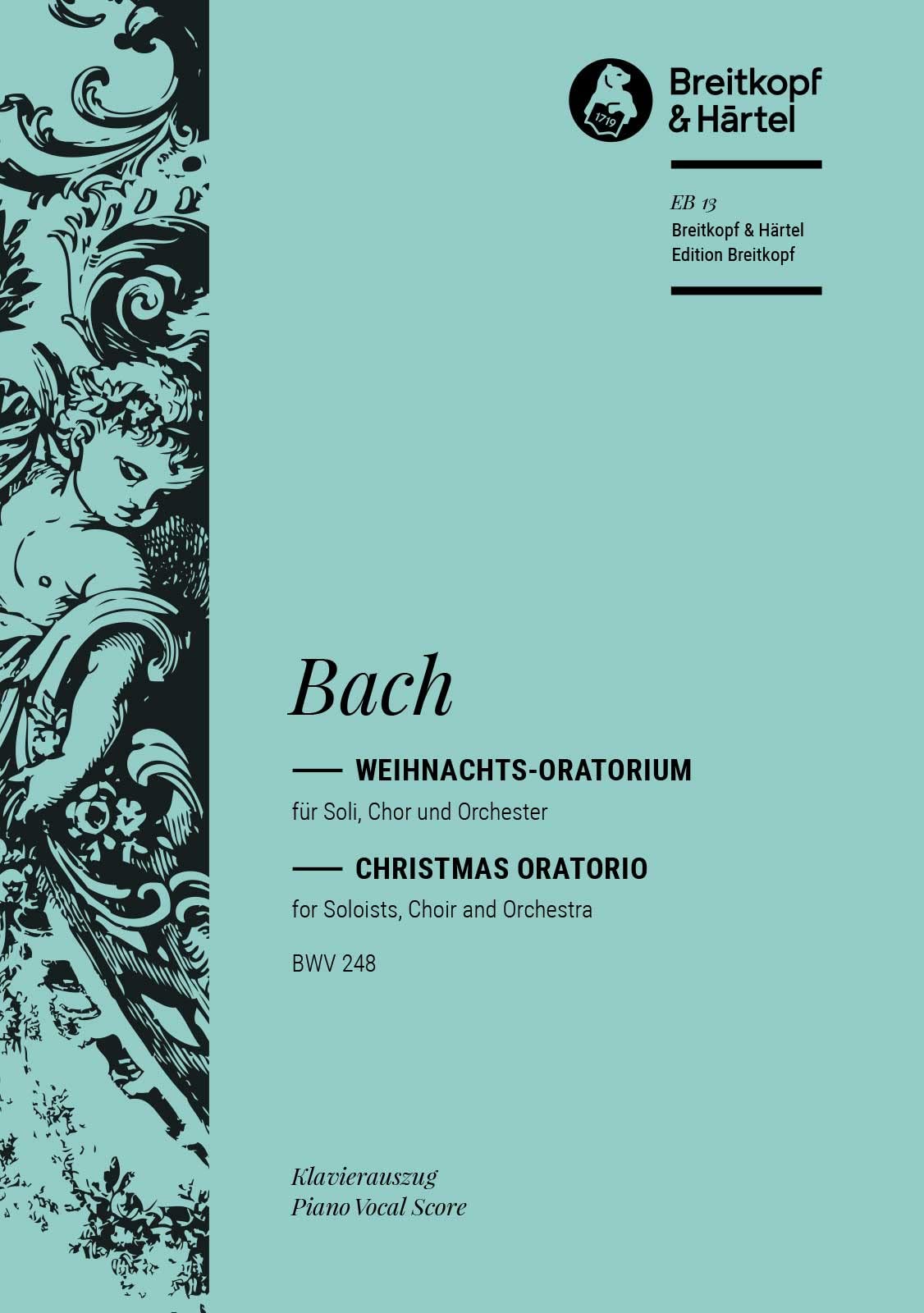 Weihnachtsoratorium BWV 248 - Klavierauszug (EB 13) Sheet Music