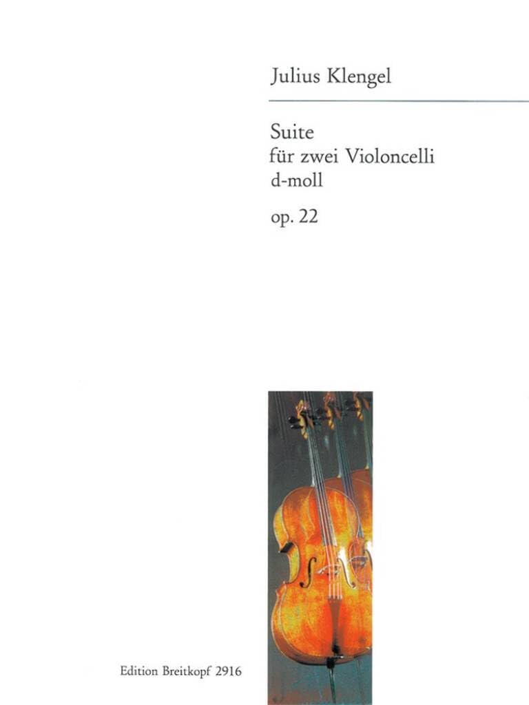 Suite d-moll op. 22 für 2 Celli (EB 2916) Sheet Music